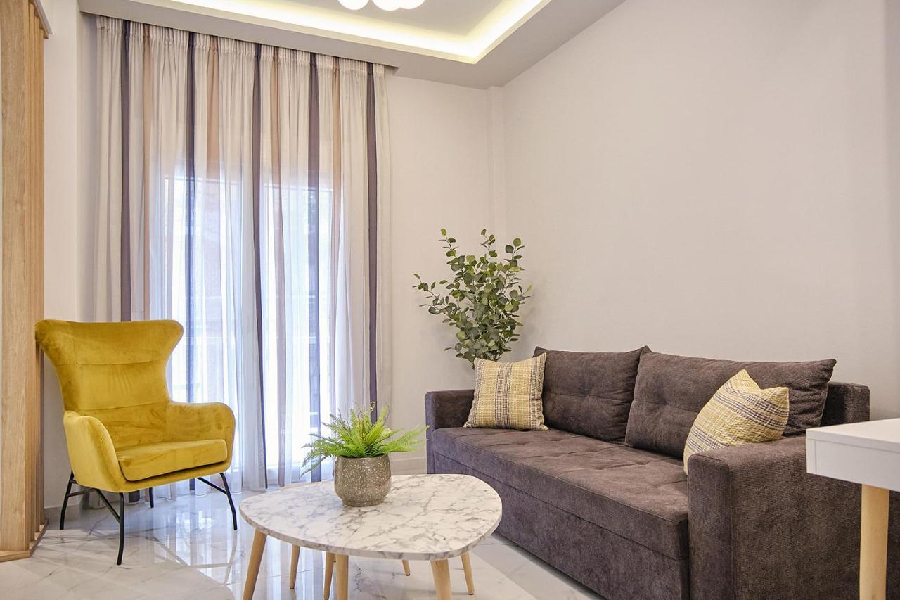 Elegant Central Apartment Veria - Με Ενδοδαπέδια Θέρμανση!!! Bagian luar foto