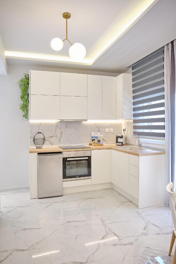 Elegant Central Apartment Veria - Με Ενδοδαπέδια Θέρμανση!!! Bagian luar foto
