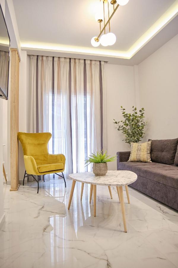 Elegant Central Apartment Veria - Με Ενδοδαπέδια Θέρμανση!!! Bagian luar foto